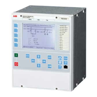 ABB REC650 Product Manual