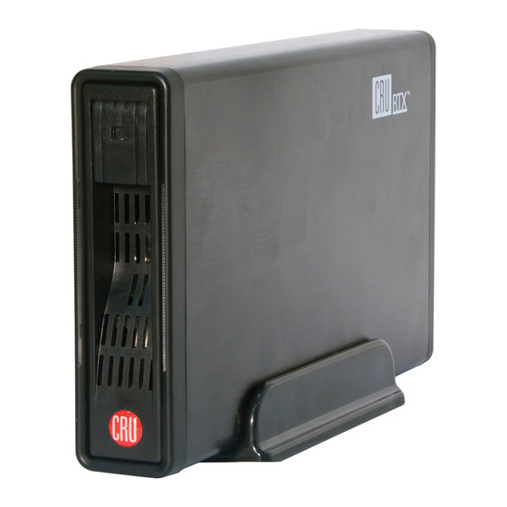 CRU Dataport RTX100-3SJ Quick Start Manual