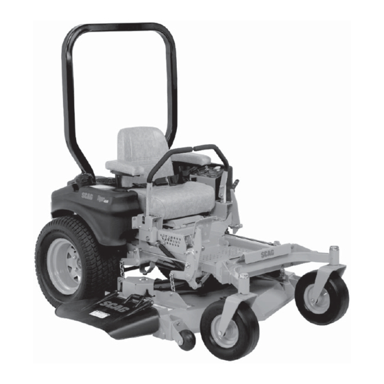 Scag Power Equipment TIGER CAT STC48V-22FS Operator's Manual
