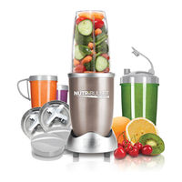 Magic Bullet NutriBullet 900 Series Care And Instructions