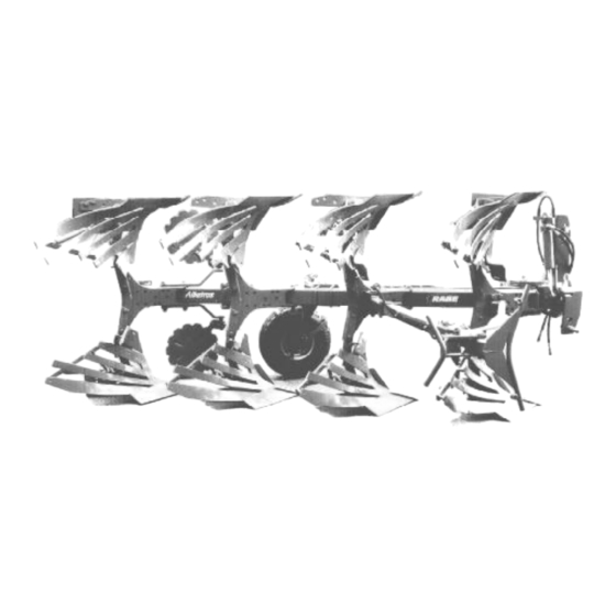 Rabe Raven Avant Series Operating	 Instruction