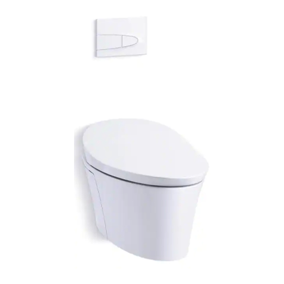 Kohler Veil K-5402R Installation Instructions Manual