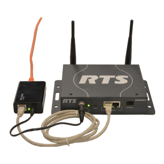 RTS ROAMEO Quick Start Manual