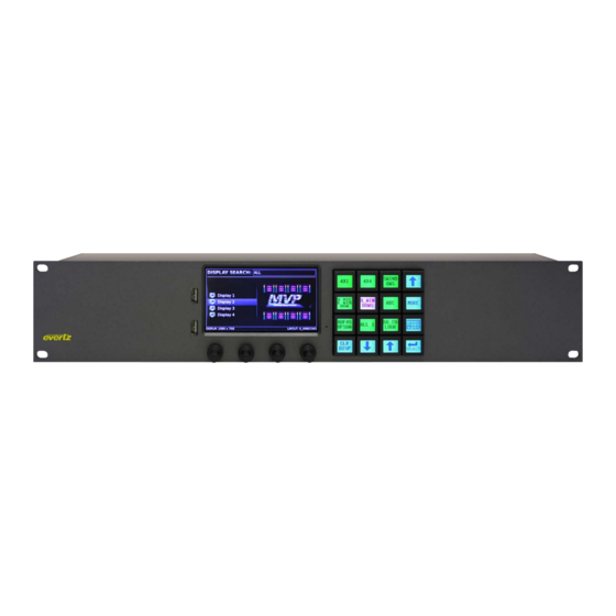 evertz CP-2116E User Manual