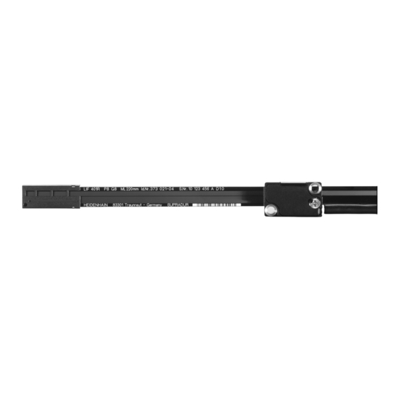 HEIDENHAIN LIF 481R Mounting Instructions