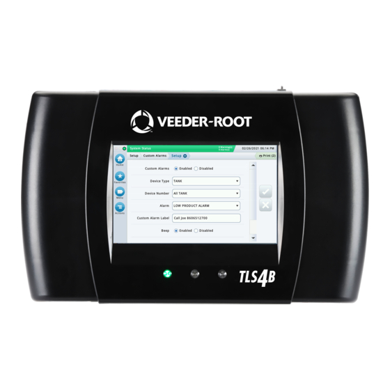 Veeder-Root TLS4 Series Programming And Troubleshooting