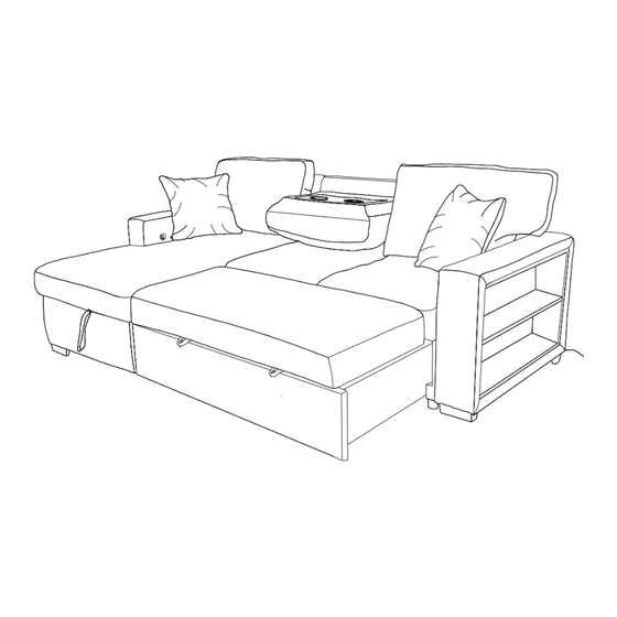 Homelegance 9630BE/GY-2R Assembly Instruction Manual