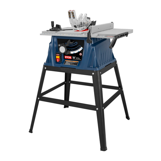 Ryobi RTS10 Manuel D'utilisation