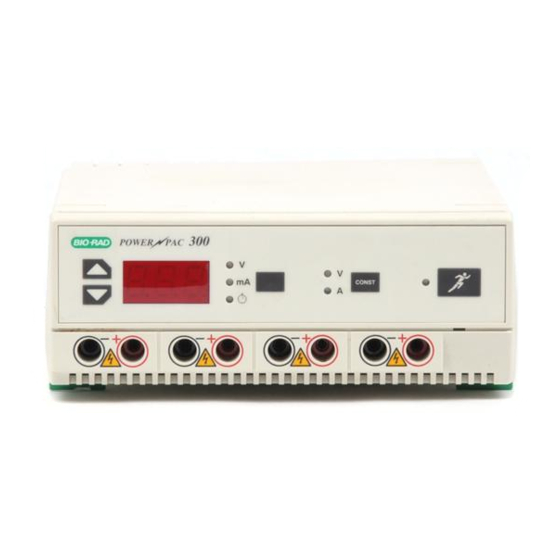 BIO RAD PowerPac 200 Instruction Manual
