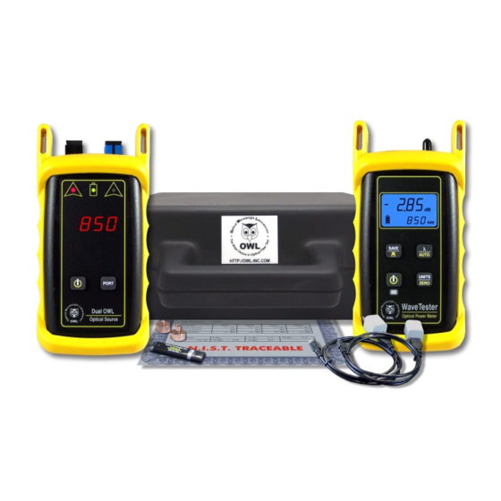 OWL KIT-WT-D2stKIT-WT-D2sc Quick Reference Manual