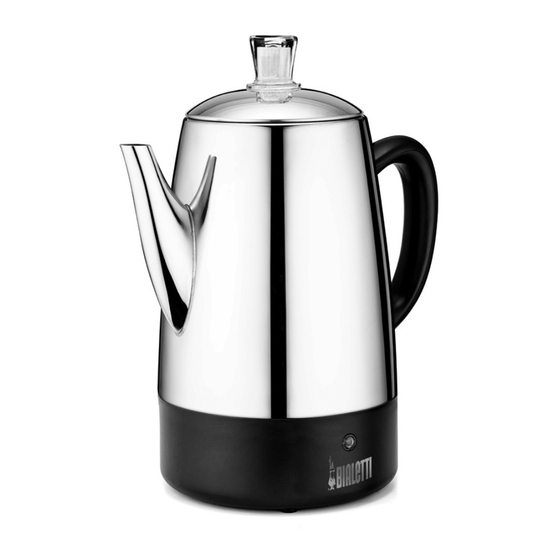 Bialetti 89837 Instruction Manual