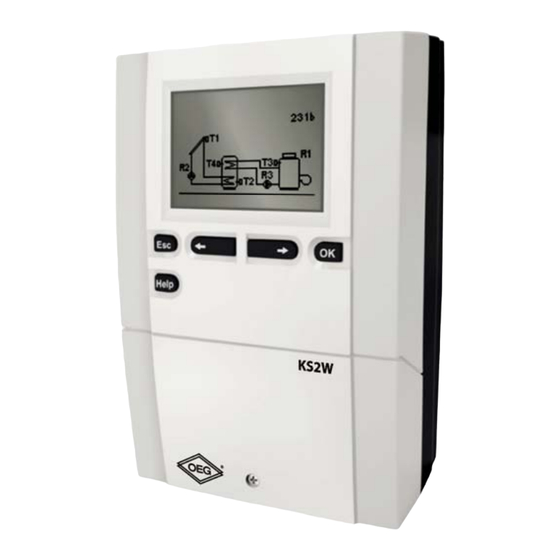OEG KSW-E Manual
