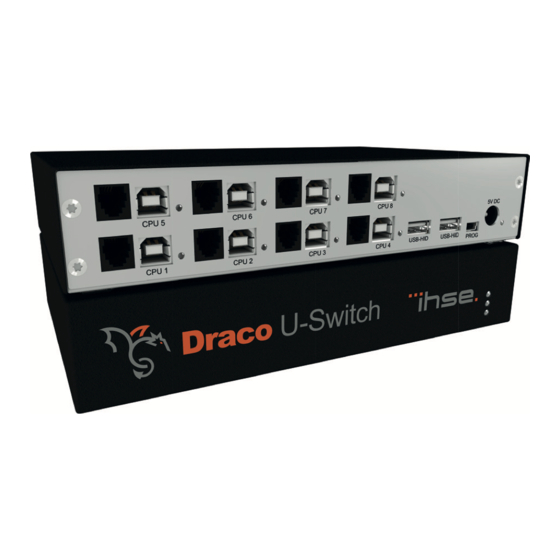 Ihse Draco U-Switch 476 Series Quick Setup