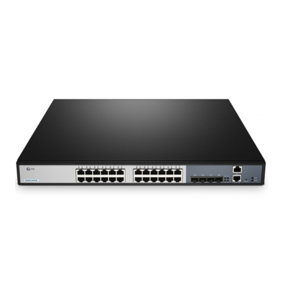 FS S3900 Series Stacking Configuration Manual