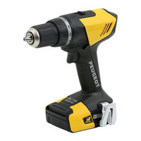 PEUGEOT EnergyDrill-18VP20N Manual