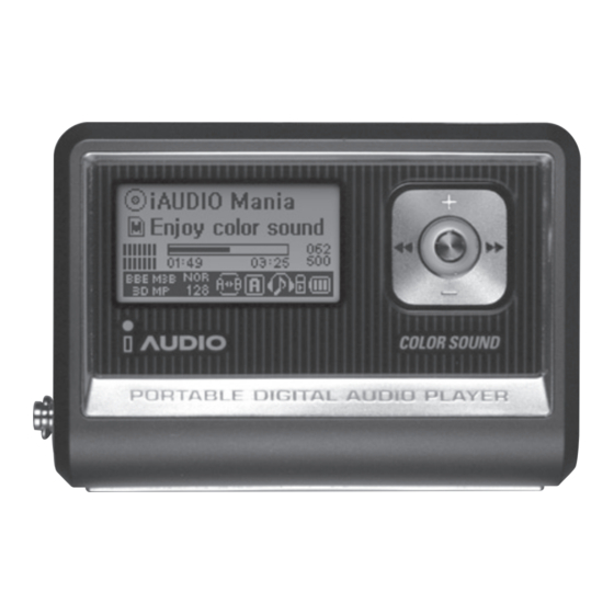 Cowon iAUDIO G2 1GB User Manual
