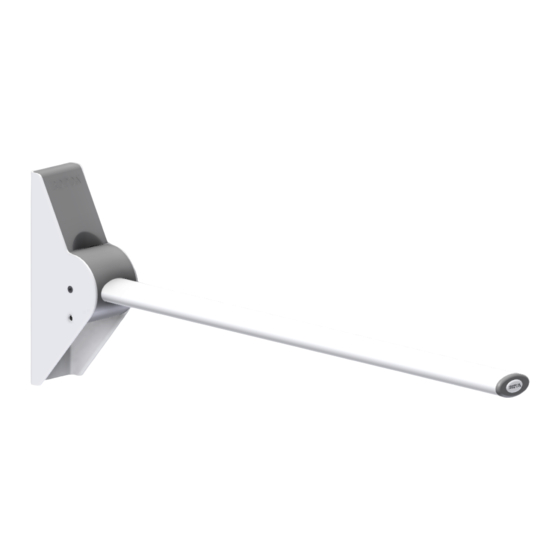 Ropox 40-40110 Toilet Support Arms Manuals