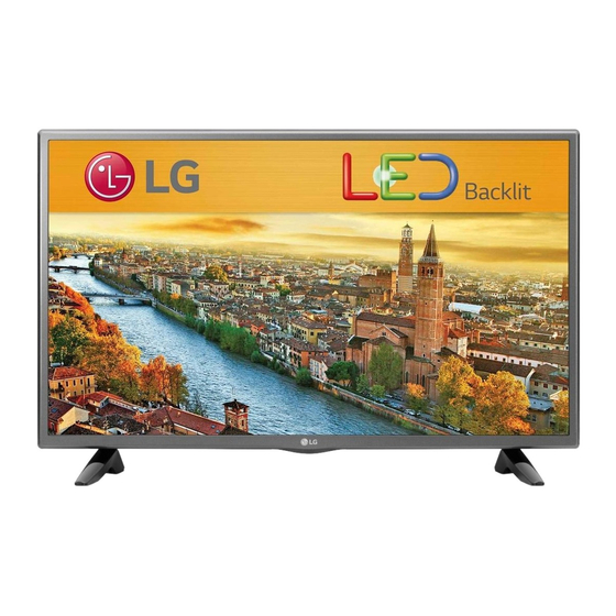 LG 32LF510B Easy Setup Manual