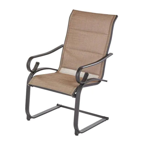 HAMPTON BAY CRESTRIDGE FCS60610R-2PK Use And Care Manual