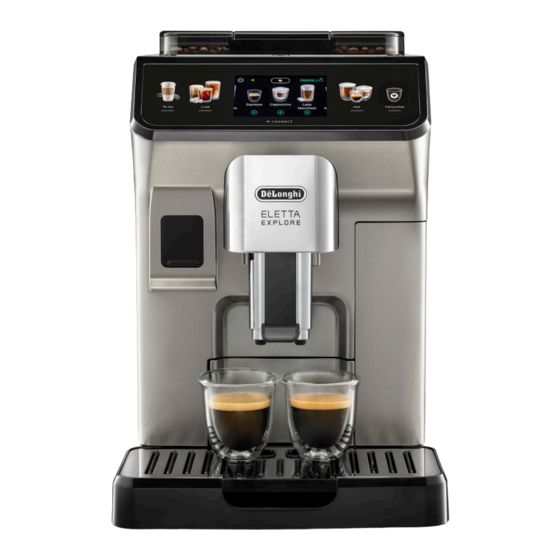 DELONGHI ELLETA EXPLORE ECAM45.5Y SERIES INSTRUCTIONS FOR USE