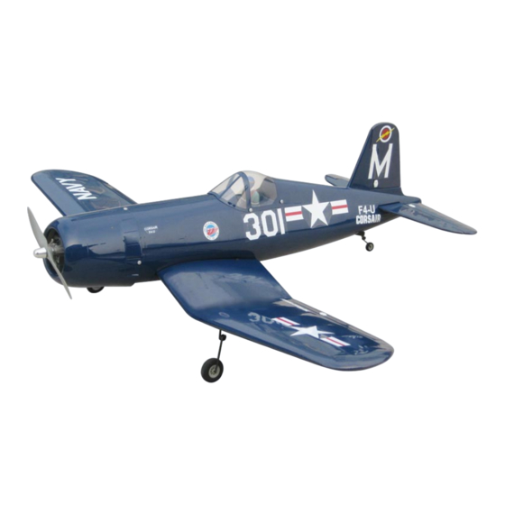 The World Models Manufacturing F4U CORSAIR Manuals