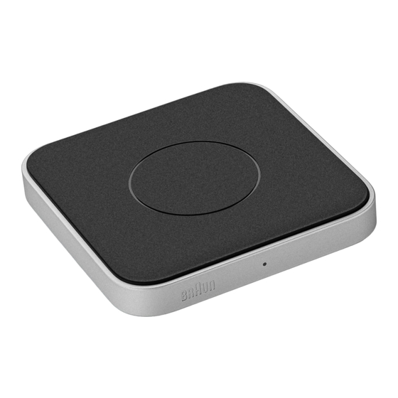 Braun BWC02 Quick Start Manual