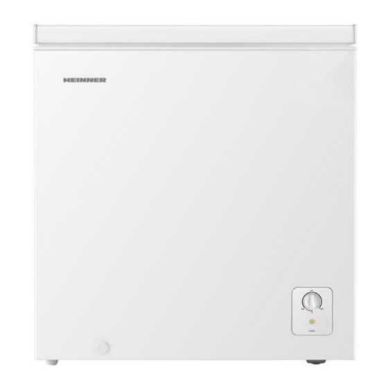Heinner HCF-HS191E++ Manuals