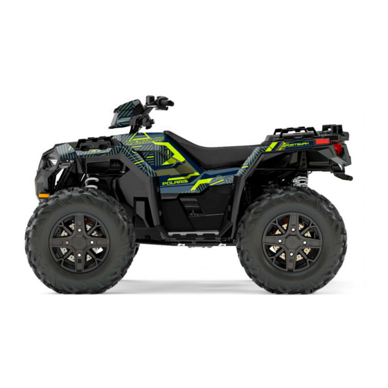 Polaris Sportsman Forest 550 Owner's Manual For Maintenance And Safety
