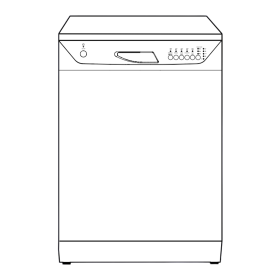 Zanussi DE 6744 Dishwasher Manuals