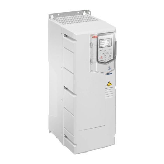 ABB ACH580-01 Series Quick Installation And Start-Up Manual
