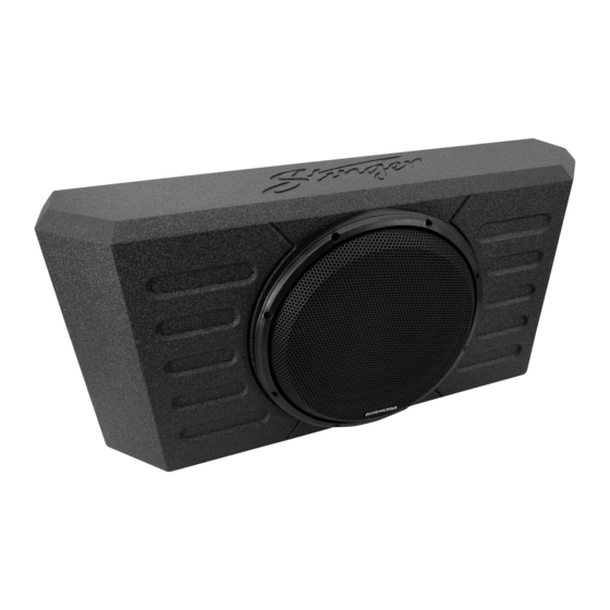 Phoenix Gold Stinger TXJWB12 Installation Manual