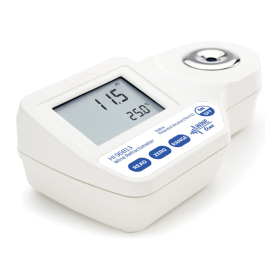 Hanna Instruments HI96813 Instruction Manual