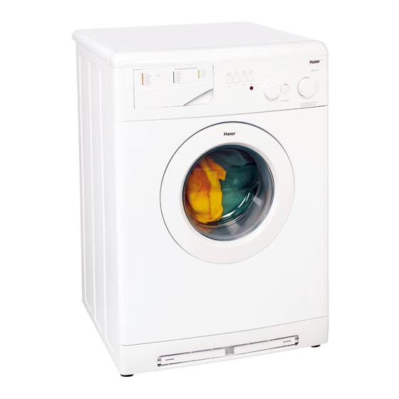 Haier XQG6511SU - Front-Load Washer/Dryer Combo Manuals