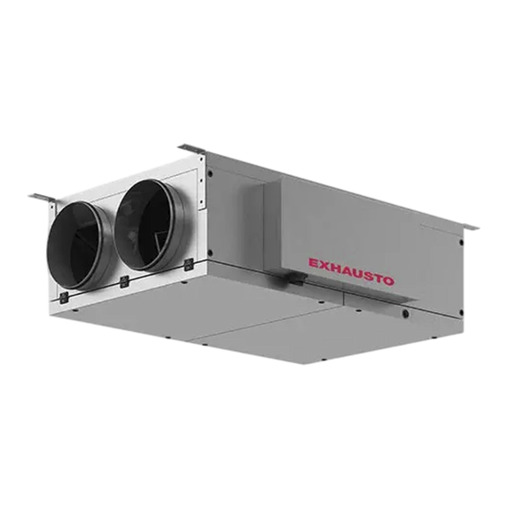 Exhausto VEX320C Installation Manual