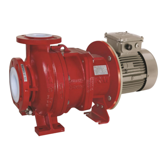 Richter RMI-B Series Magnetic Drive Pump Manuals
