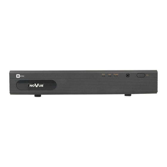 Novus NDR-BA3104 User Manual