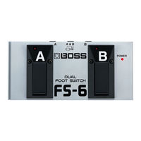 Boss FS-6 Owner's Manual