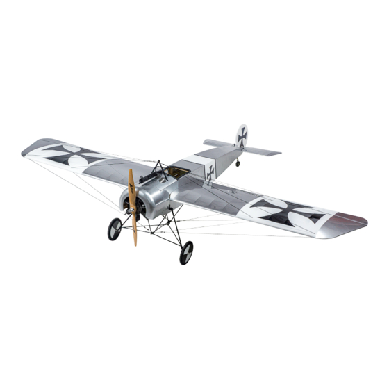 Dancing Wings Hobby 1.58M 1:6 Fokker-E Instruction Manual