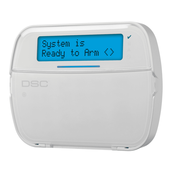 DSC Power Neo HS2LCDWF Installation Instructions Manual