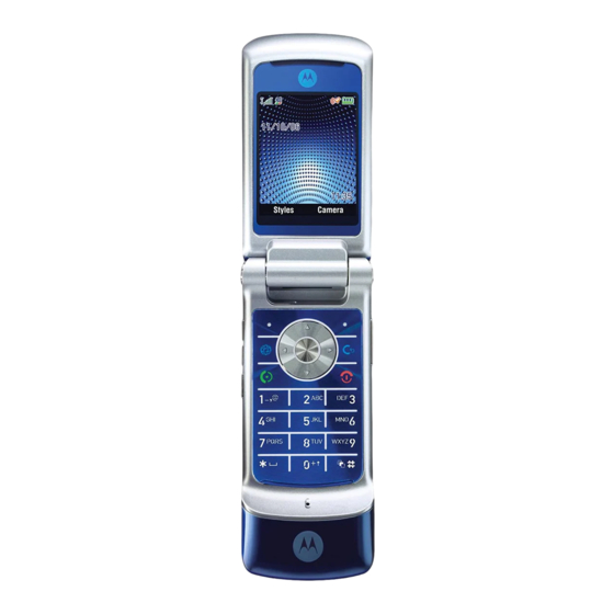 Motorola Motokrzr K1 User Manual