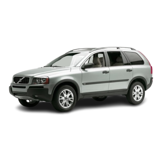 Volvo 2003 XC90 Manual