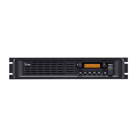 Icom F6000 Manuals