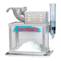 Gold Medal Sno-Konette 1003S Instruction Manual