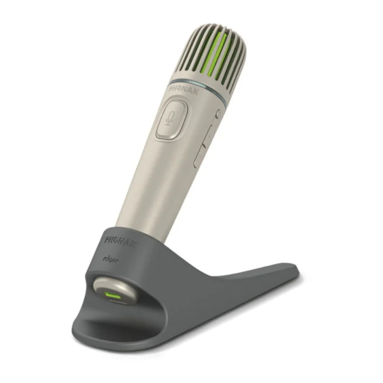 Phonak Roger Pass-around Quick Setup Manual