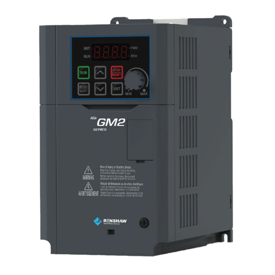 BENSHAW RSi GM2 Series Instruction Manual