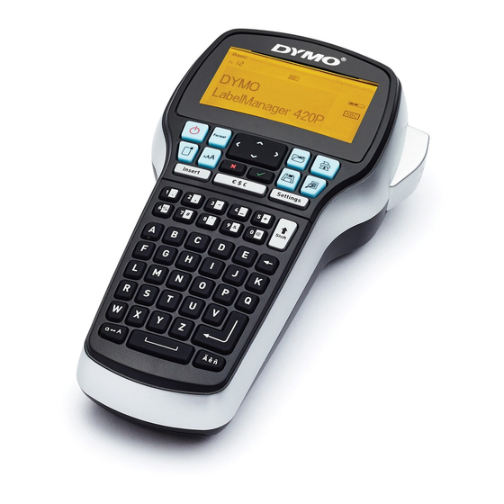 newell Dymo LabelManager 420P User Manual