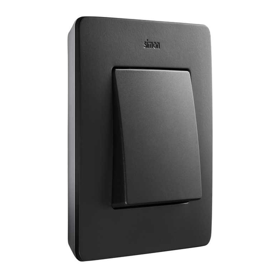 User Manuals: Simon S82 Switch Button
