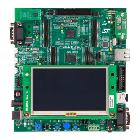 ST STM32429I-EVAL1 User Manual