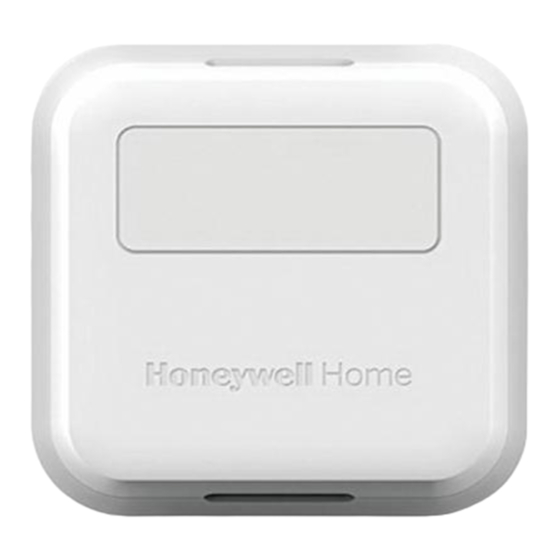Honeywell Home resideo C7189R3002 Quick Start Manual