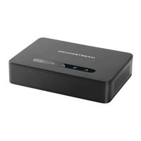 Grandstream Networks HT812 Administration Manual